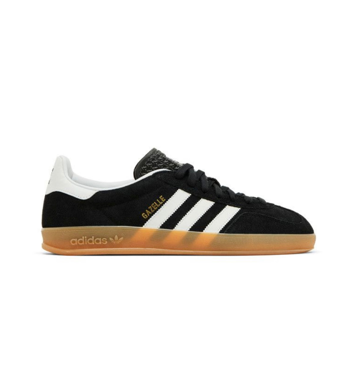 adidas Gazelle Black White Gum