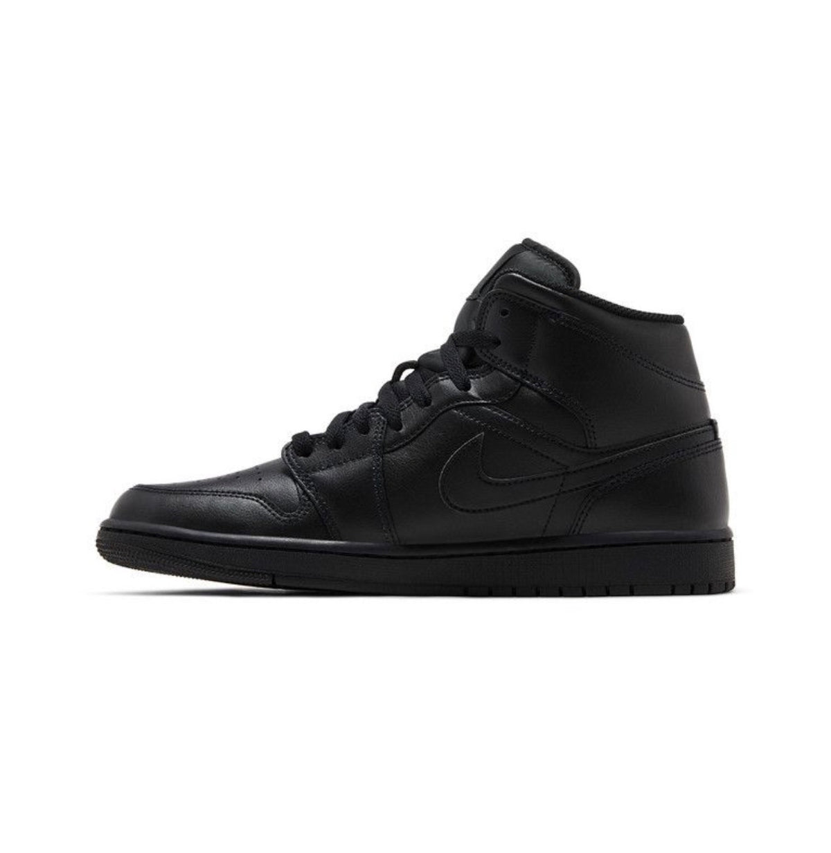 Jordan 1 Mid Triple Black