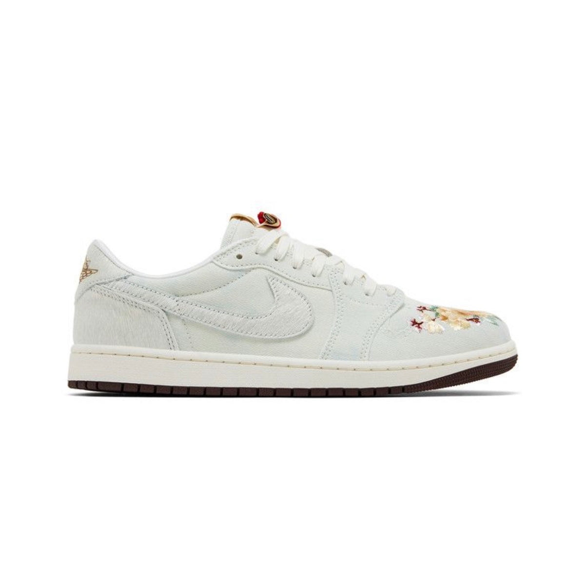 Jordan 1 Retro Low OG Football Grey Sail Light Chocolate