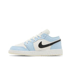 Jordan 1 Low Ice Blue Black