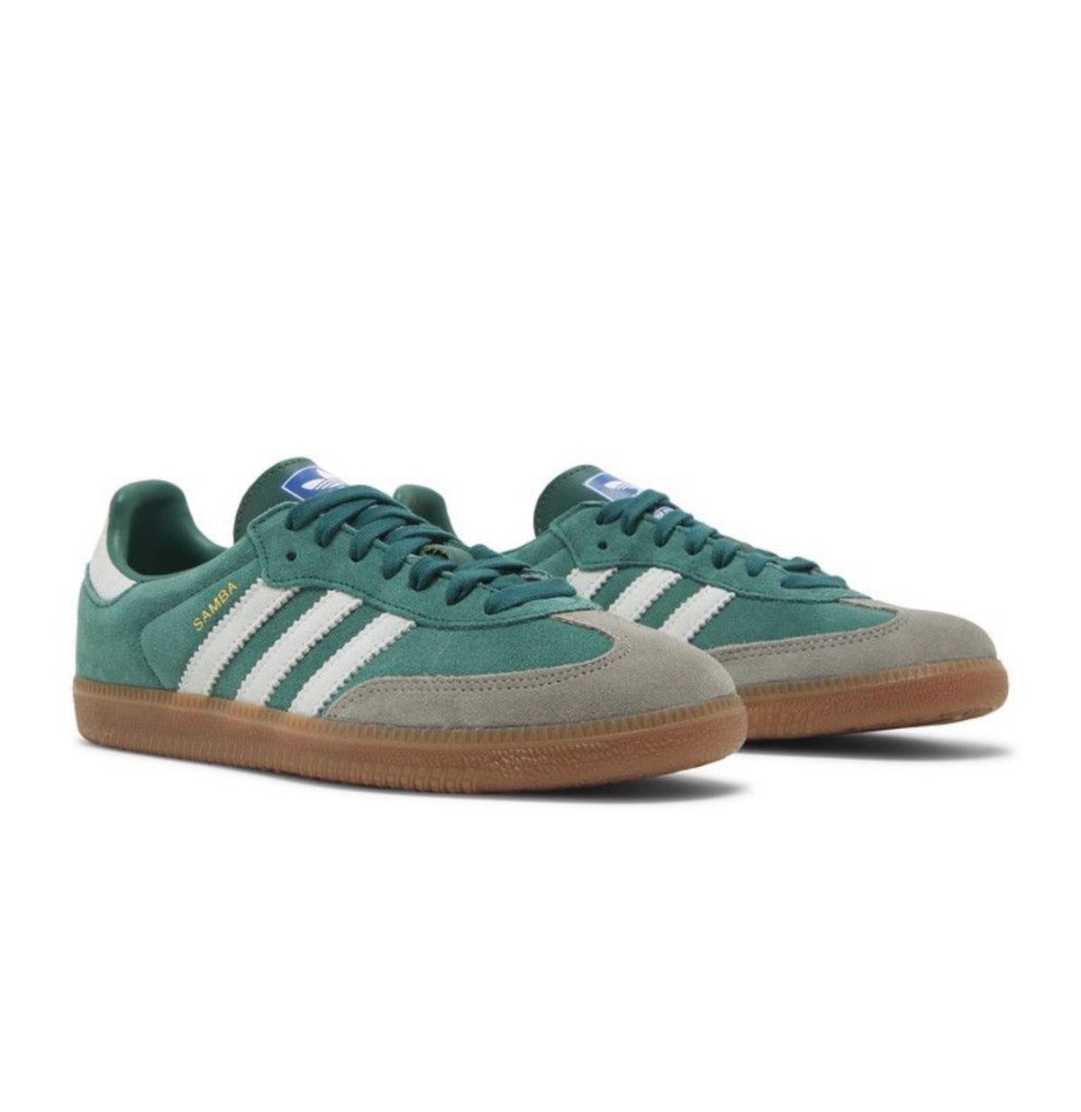 adidas Samba OG Collegiate Green Gum Grey Toe