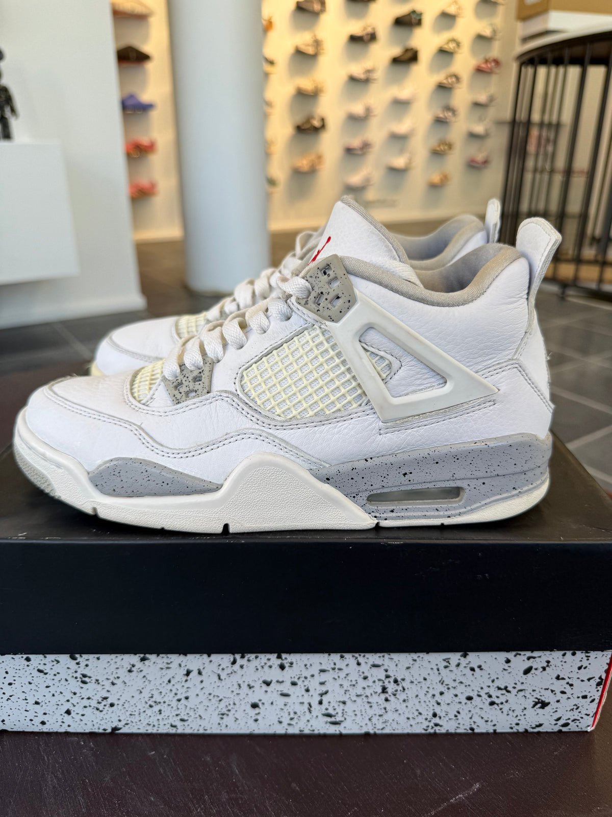 Jordan 4 Retro White Oreo (2021) (GS) (Eu:38,5)
