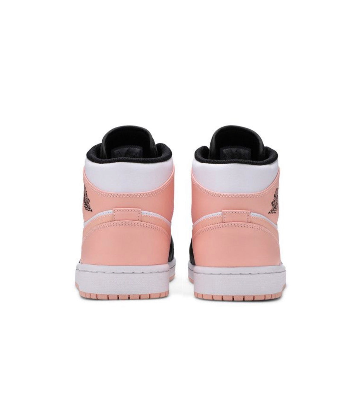 Jordan 1 Mid Arctic Orange Black Toe