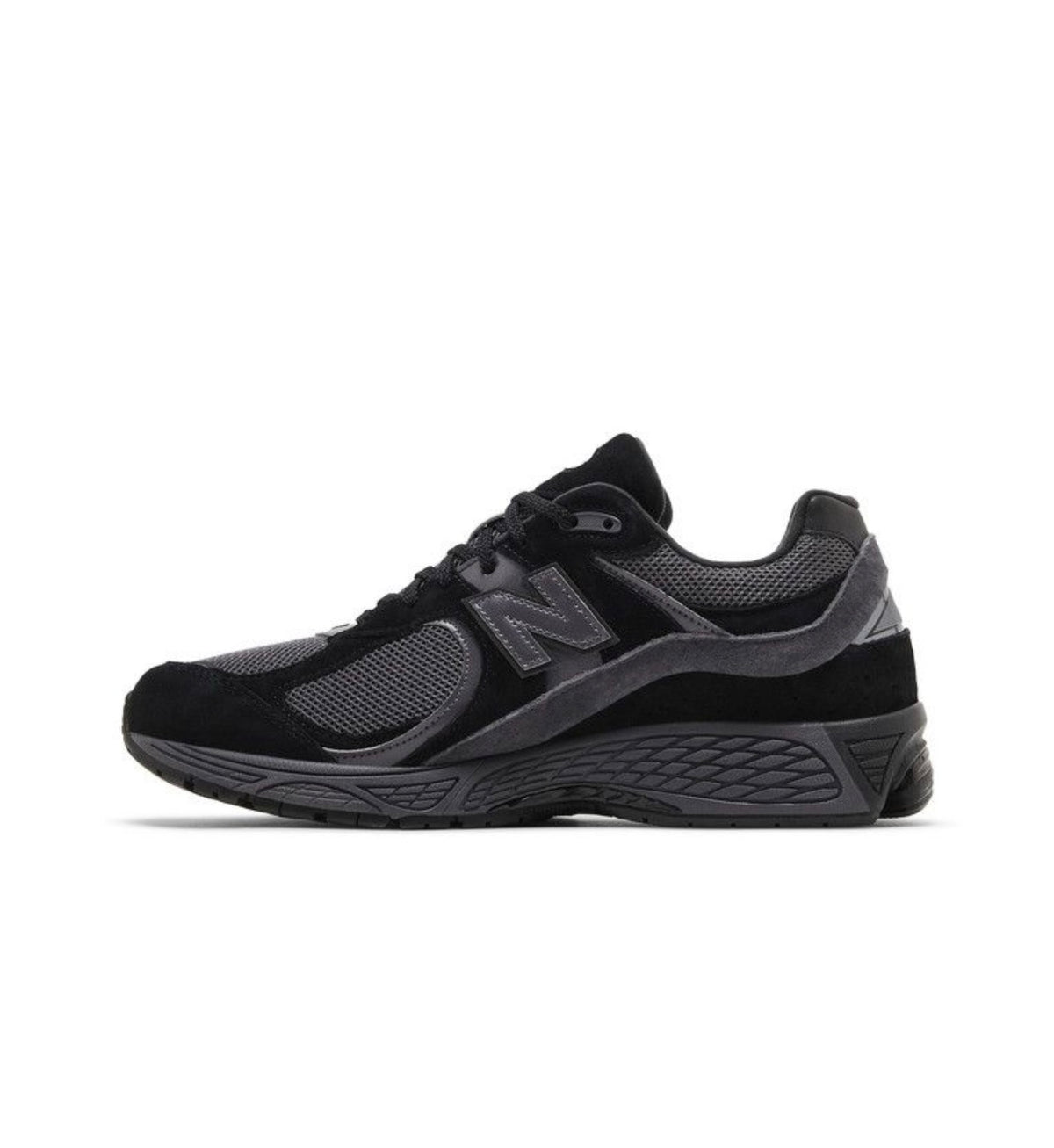 New Balance 2002R Black Dark Grey