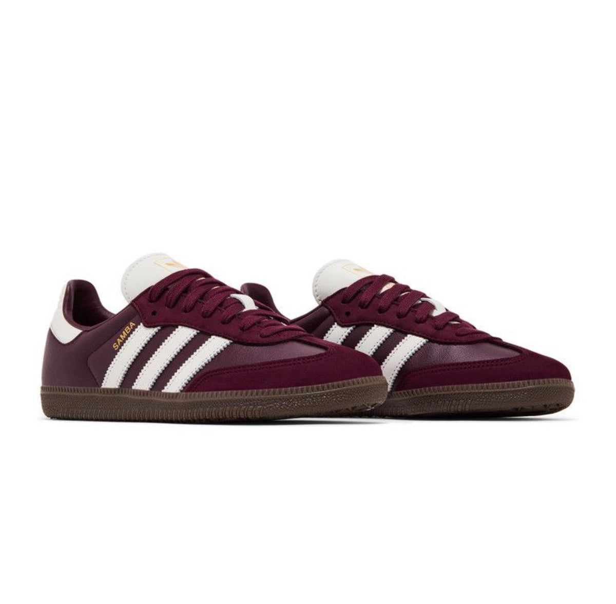 adidas Samba OG Maroon Off White Gum (Women's)