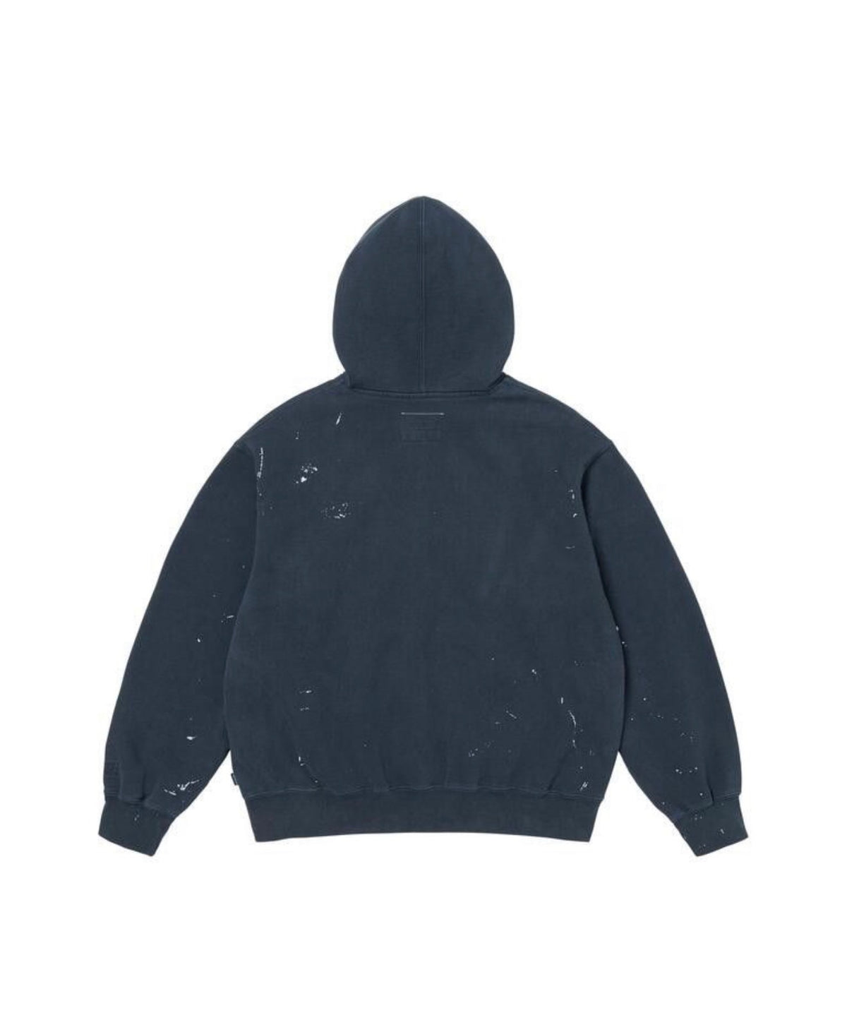 Supreme MM6 Maison Margiela Box Logo Zip Up Hooded Sweatshirt Navy