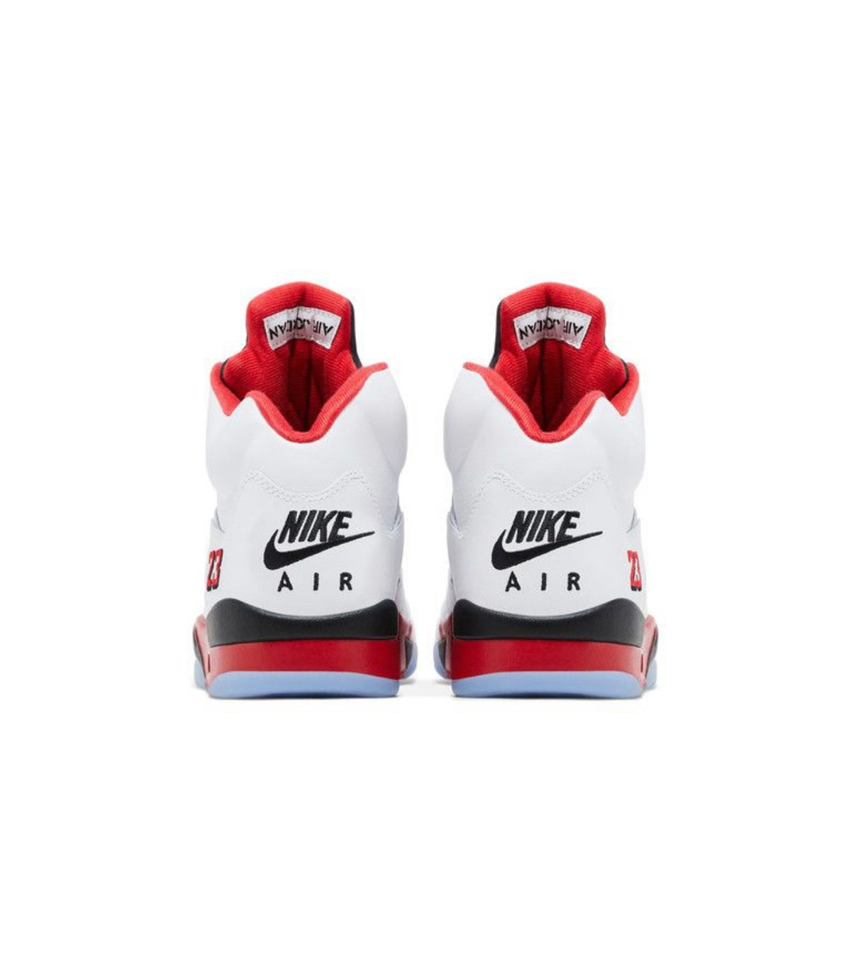 Jordan 5 Retro Fire Red Black Tongue (2025)