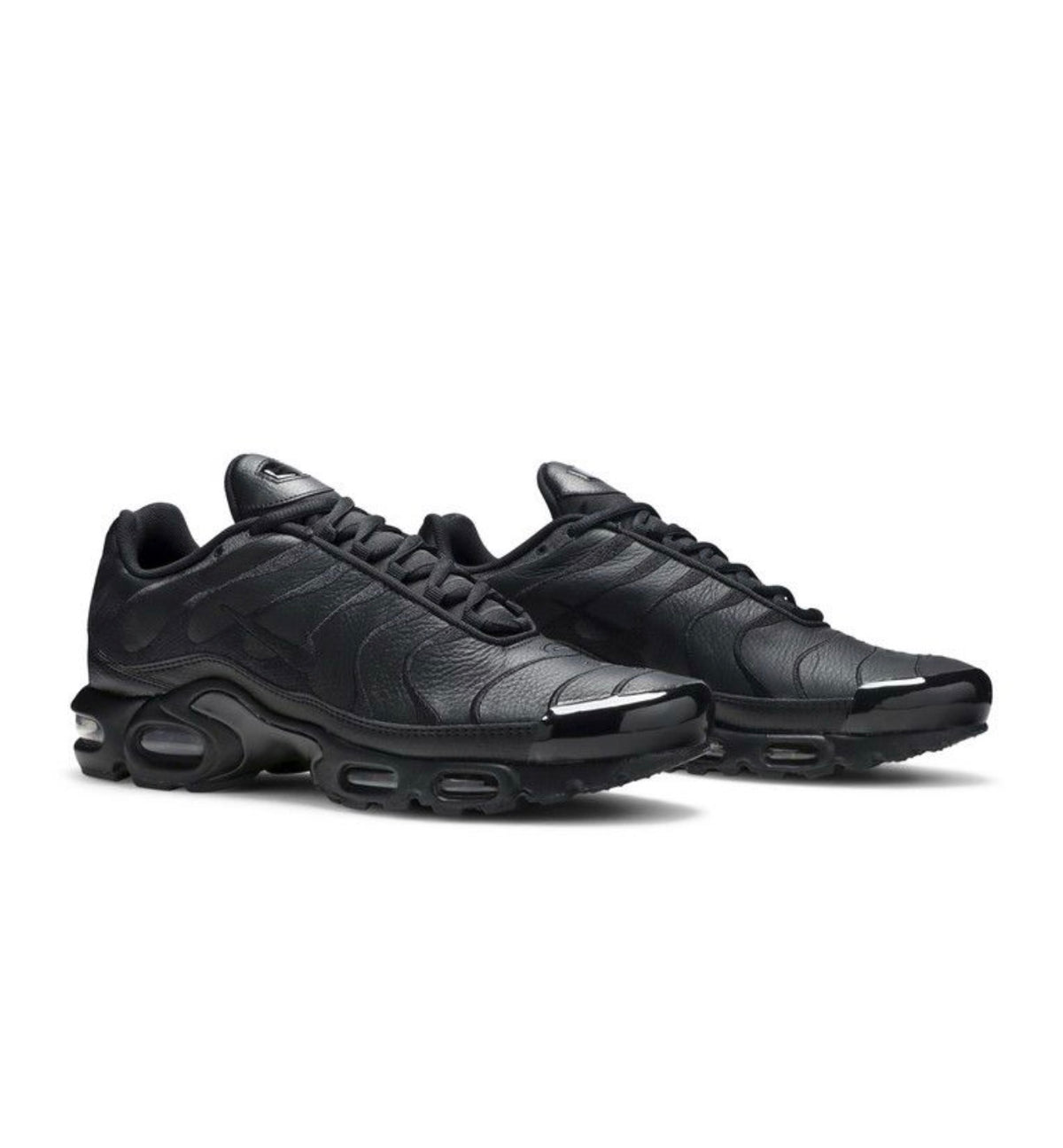 Nike Air Max Plus Triple Black Leather