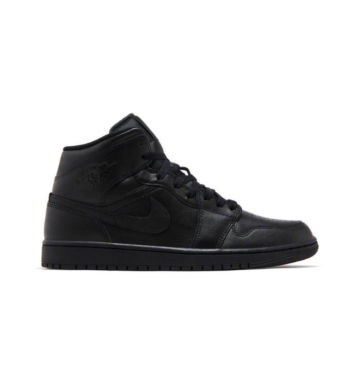 Jordan 1 Mid Triple Black