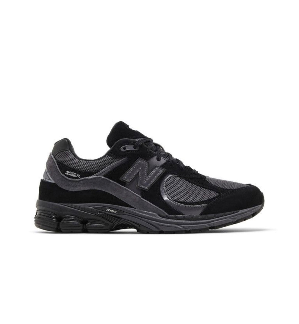 New Balance 2002R Black Dark Grey