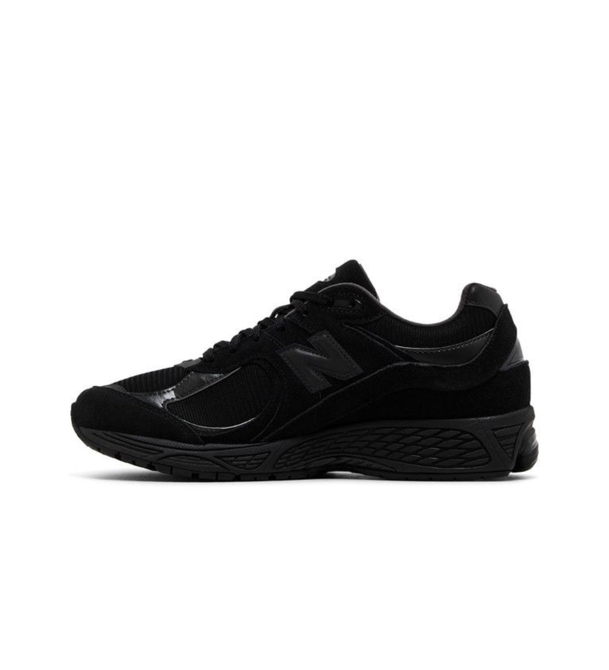 New Balance 2002R Triple Black Suede
