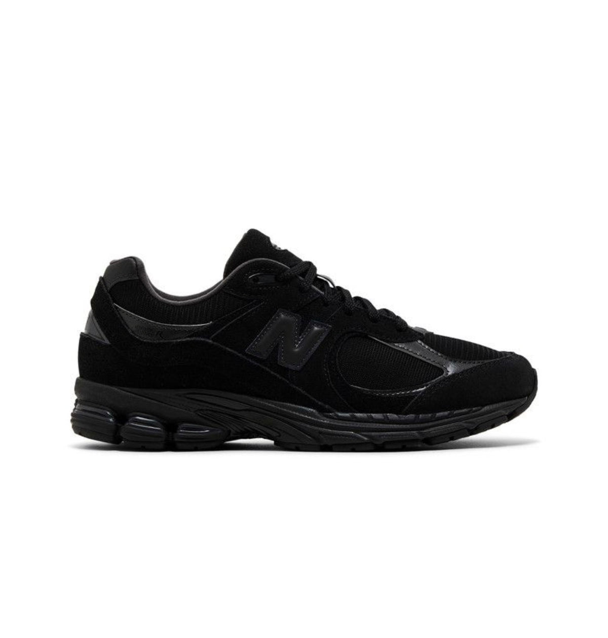 New Balance 2002R Triple Black Suede