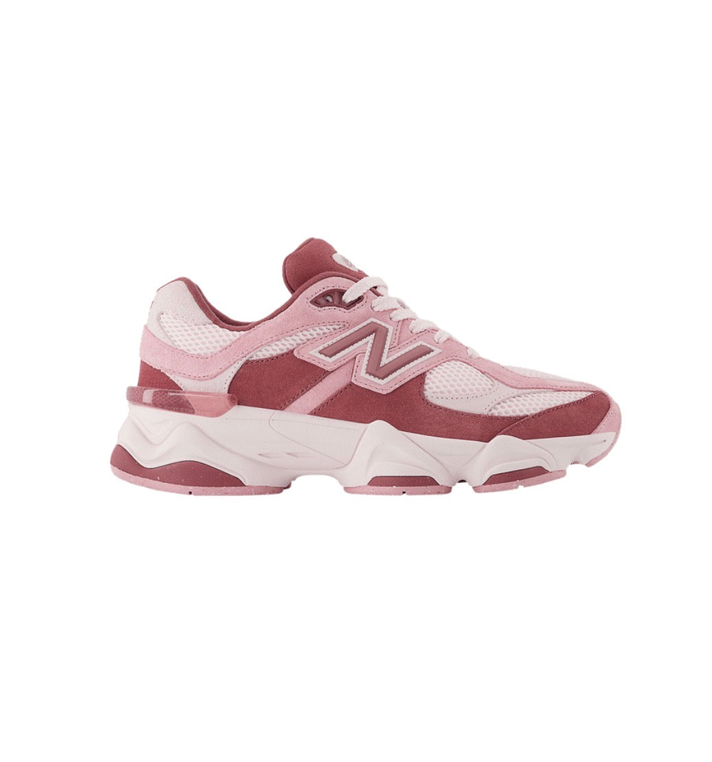 New Balance 9060 Pink Granite Washed Burgundy