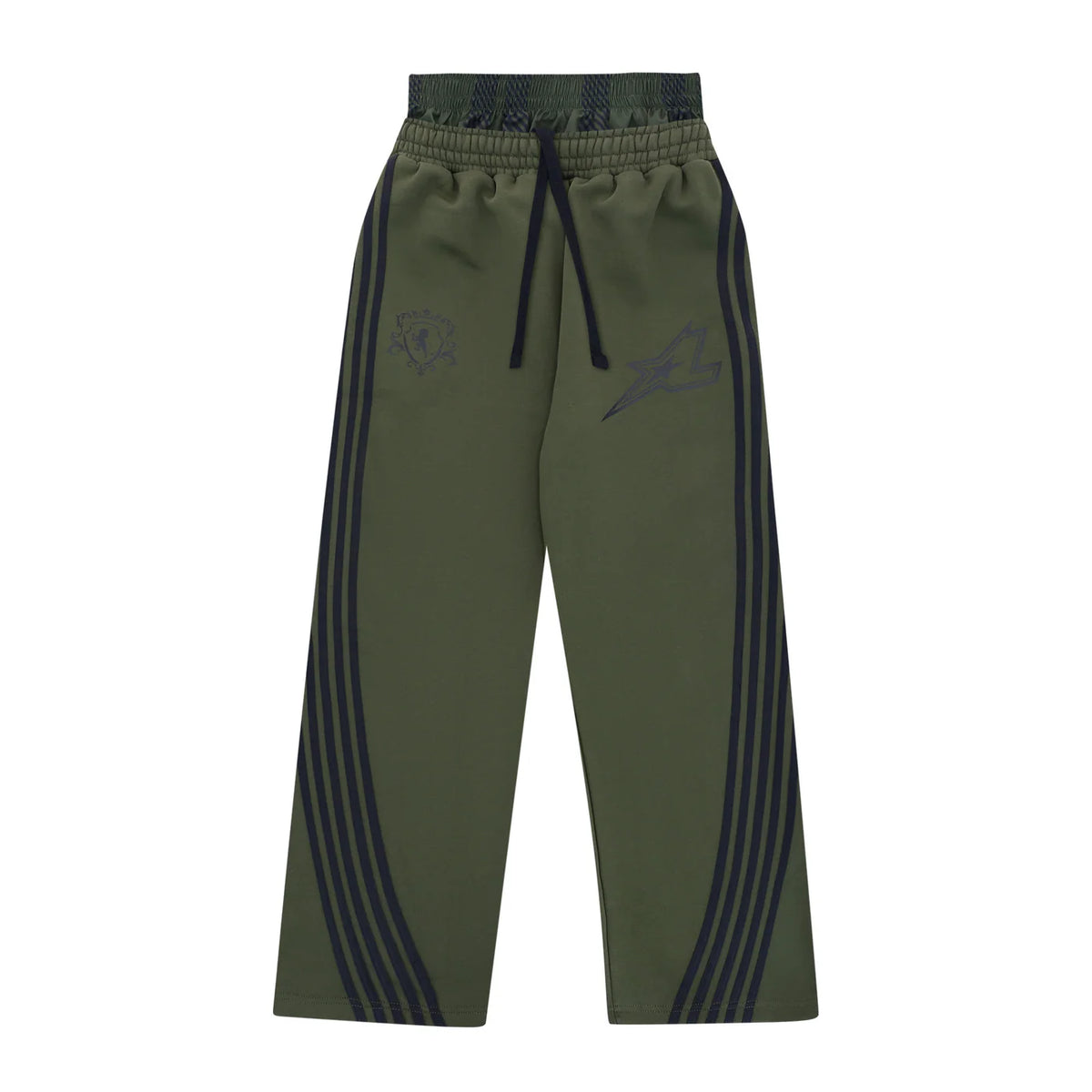 LUKAMACHAIN JOGGER STRIPED - ARMY GREEN