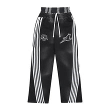 LUKAMACHAIN JOGGER STRIPED - BLACK