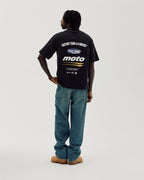 Bareen Box Fit T-shirt - Moto Black