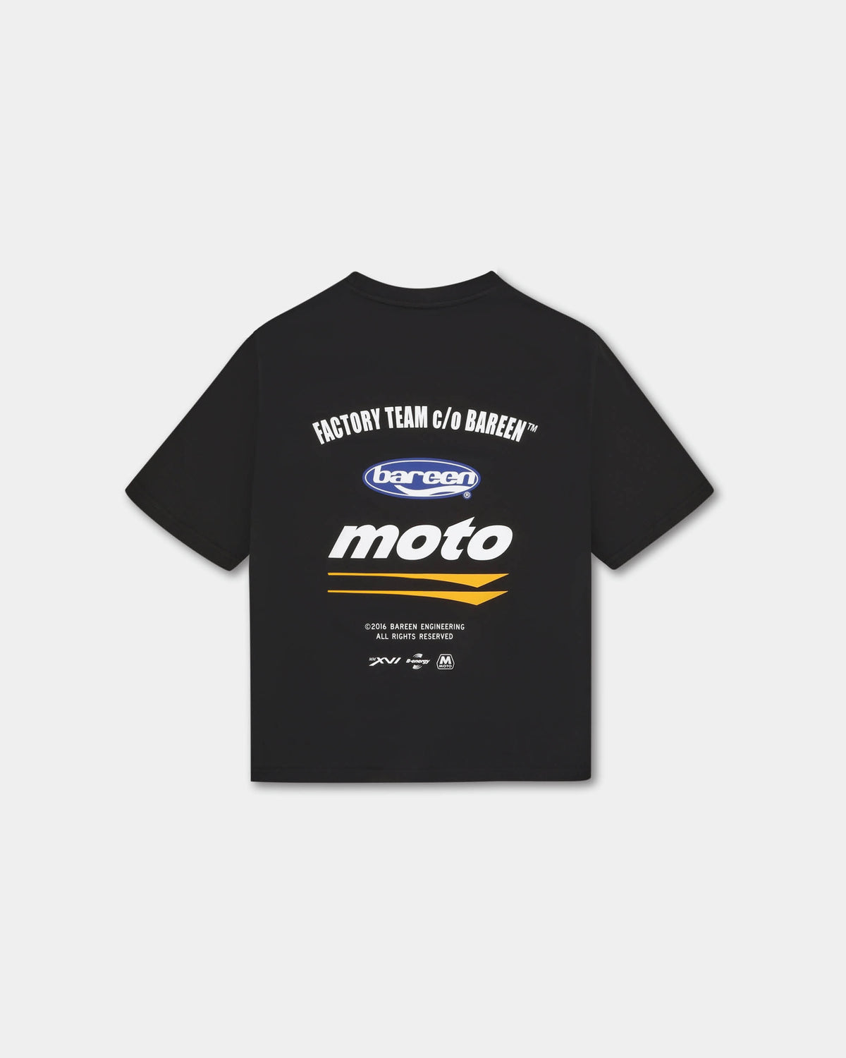 Bareen Box Fit T-shirt - Moto Black