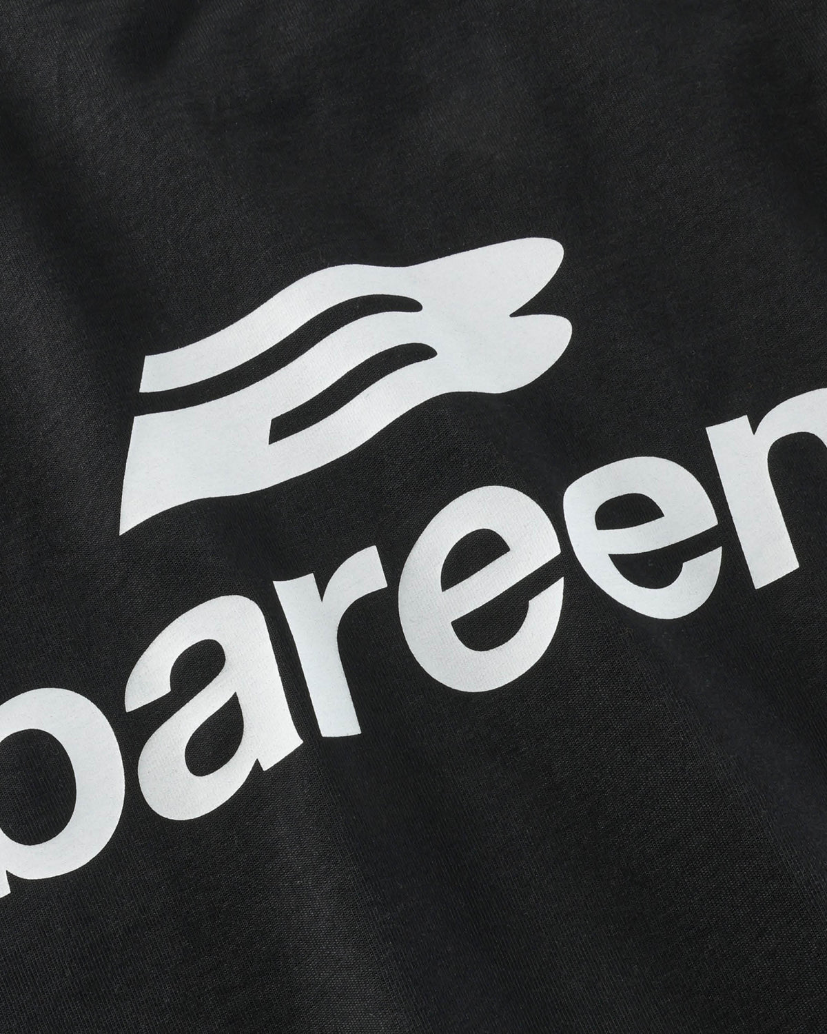 Bareen Box fit T-shirt Logo Black