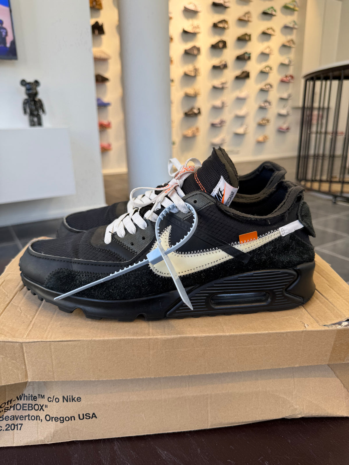 Nike Air Max 90 Off-White Black (Eu: 45,5)