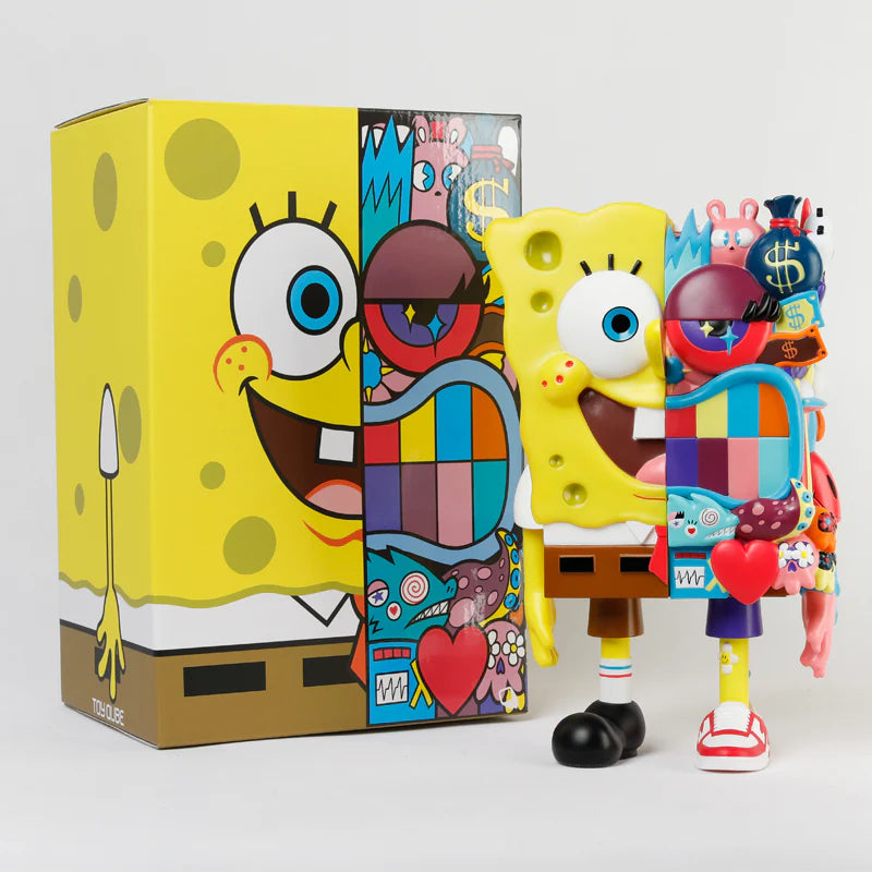 ToyQube x Spongebob x VEXX - "DOODLEBOB" Action Figure (Edition of 500)