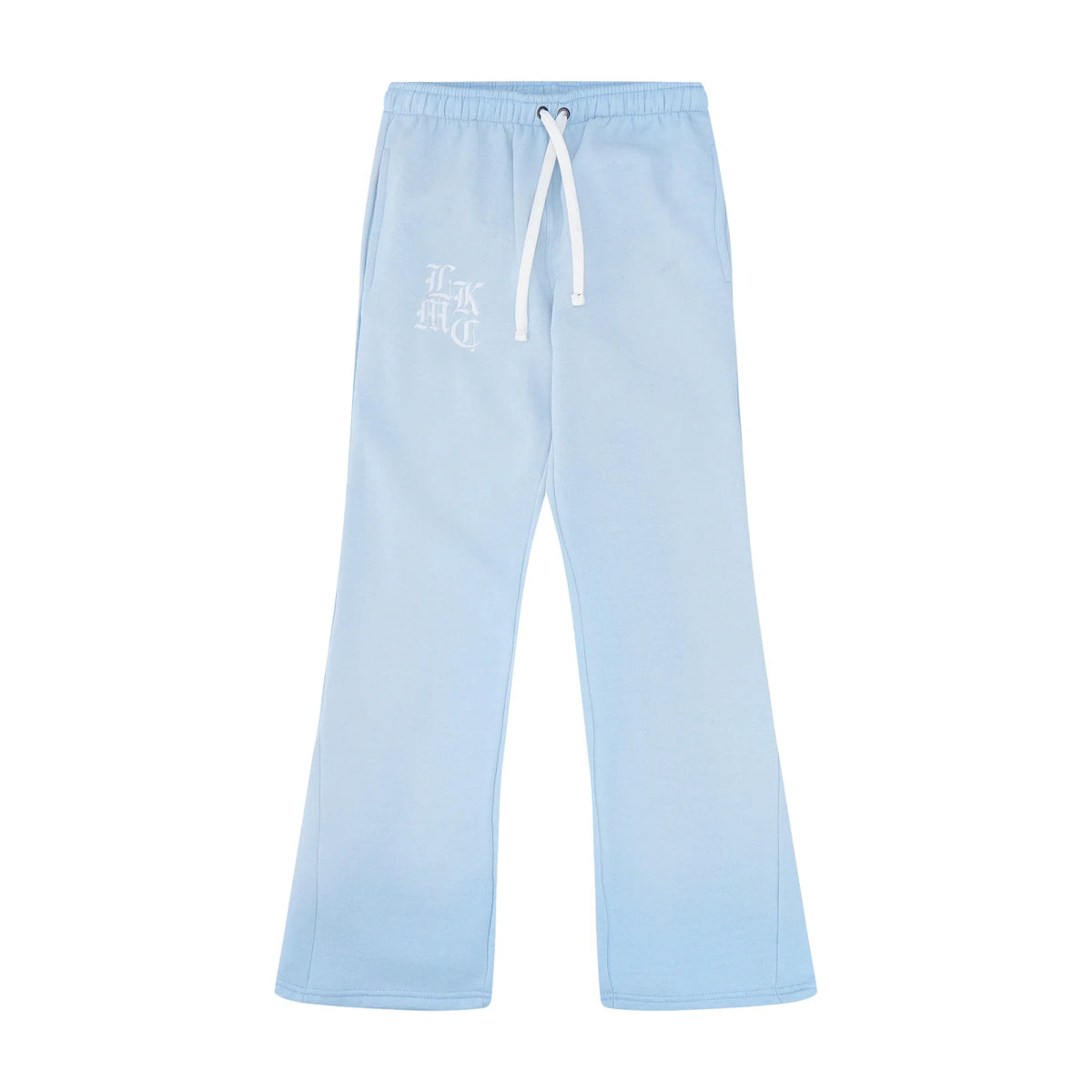 LUKAMACHAIN  Flared Jogger Baby Blue