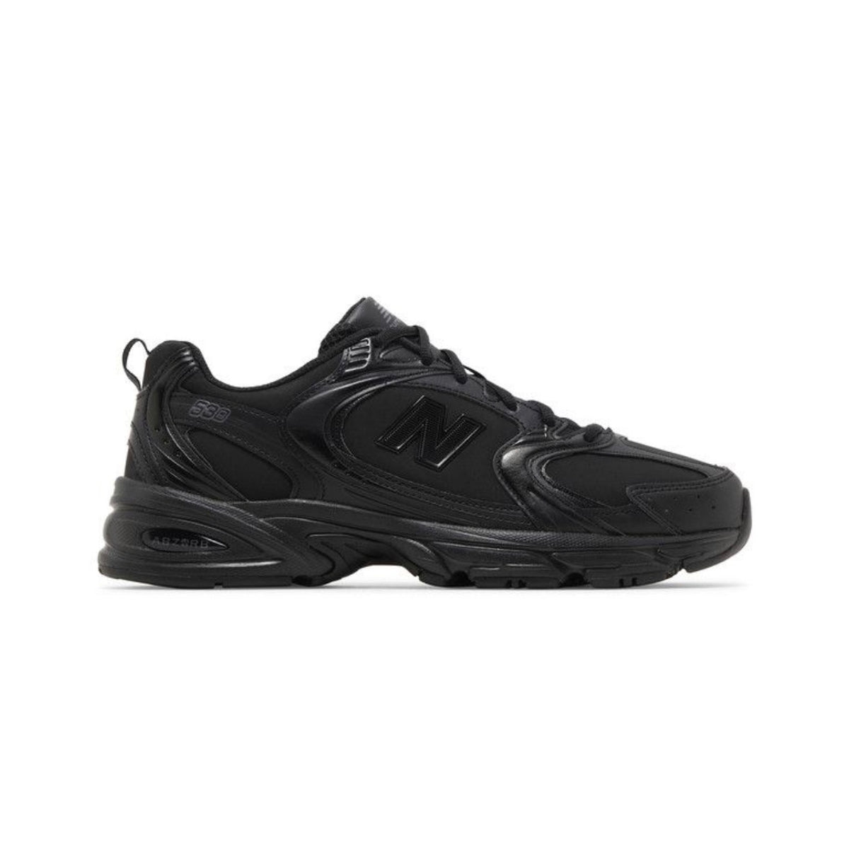 New Balance 530 Triple Black Leather
