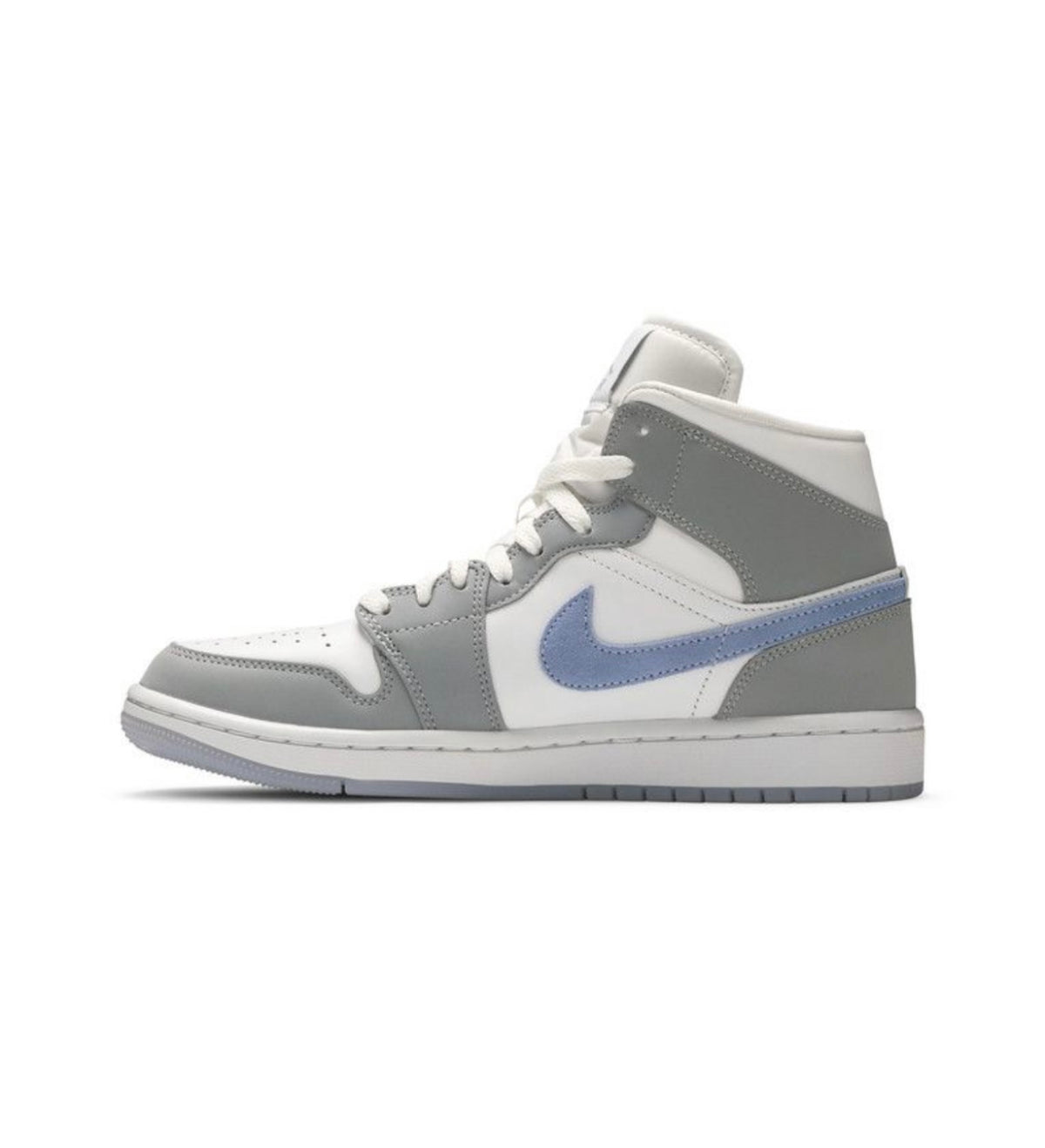 Jordan 1 Mid Wolf Grey Aluminum (W)