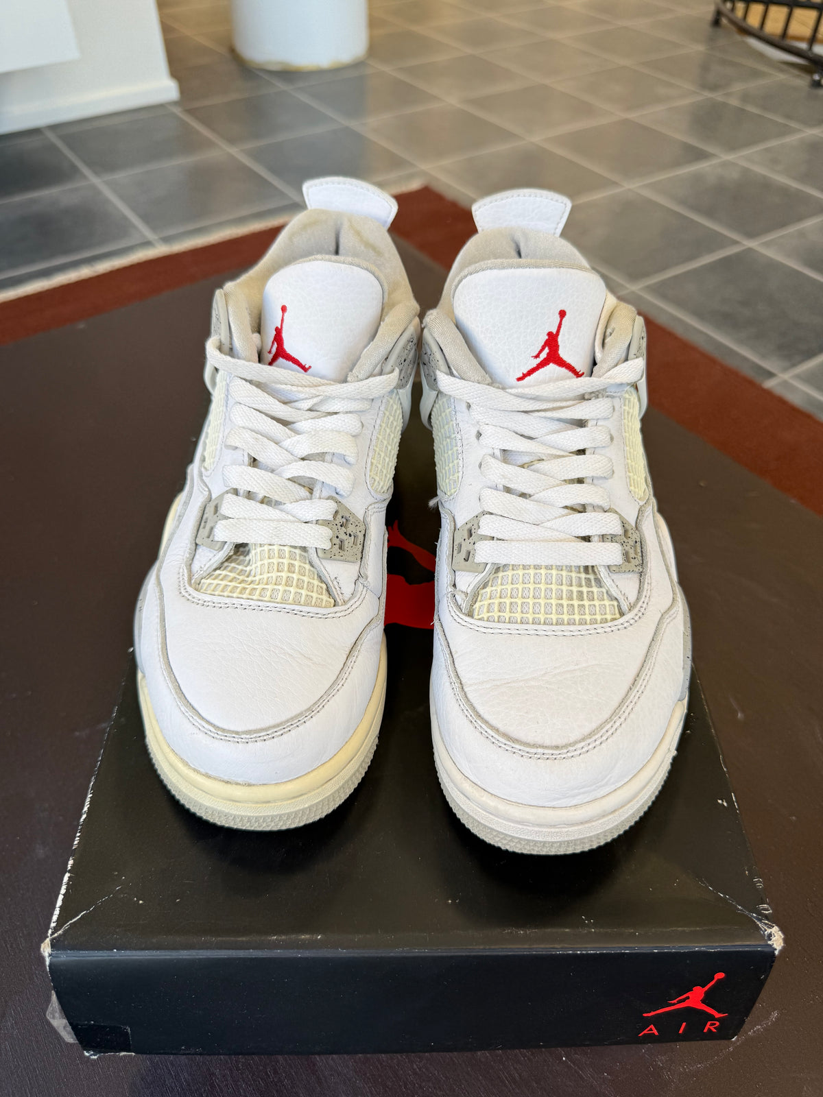 Jordan 4 Retro White Oreo (2021) (GS) (Eu:38,5)