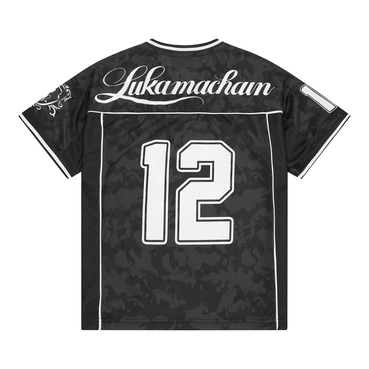 LUKAMACHAIN Camo Jersey Black