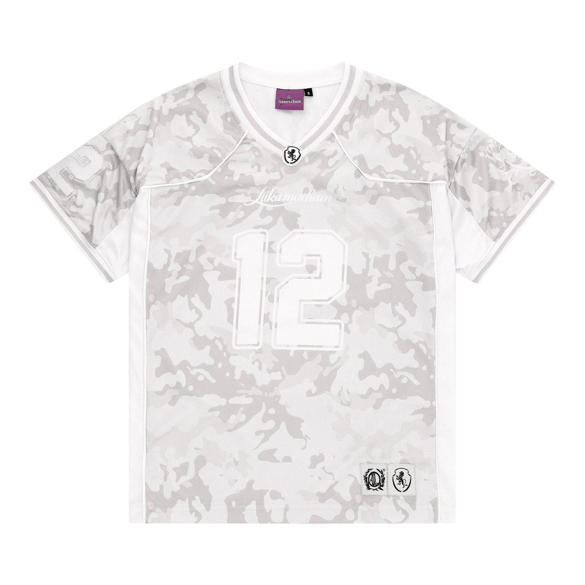 LUKAMACHAIN Camo Jersey White