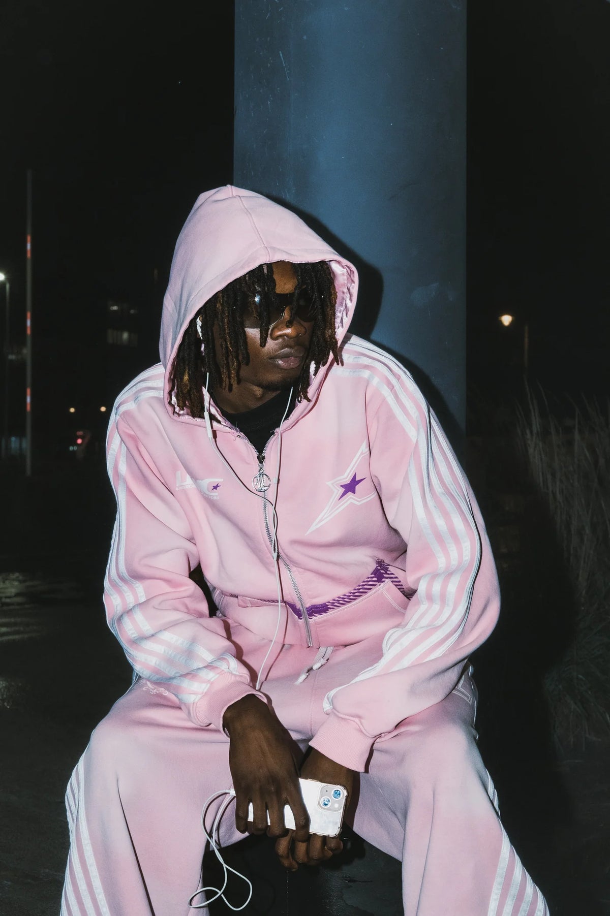 LUKAMACHAIN ​​JOGGER STRIPED - PINK
