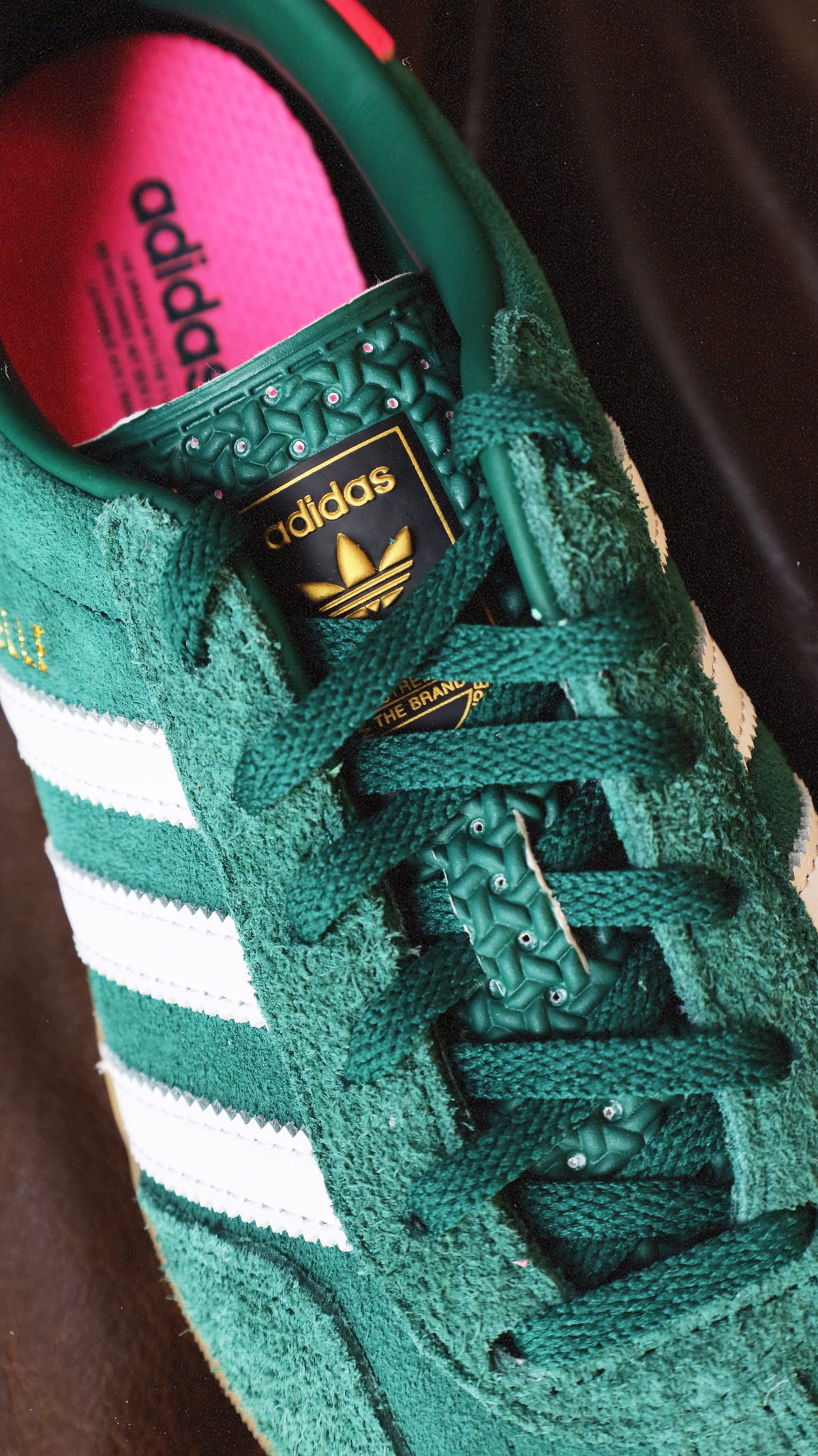 adidas Gazelle Indoor Collegiate Green Lucid Pink (Women's)