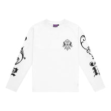 LUKAMACHAIN Longsleeve White - Ancient Flower