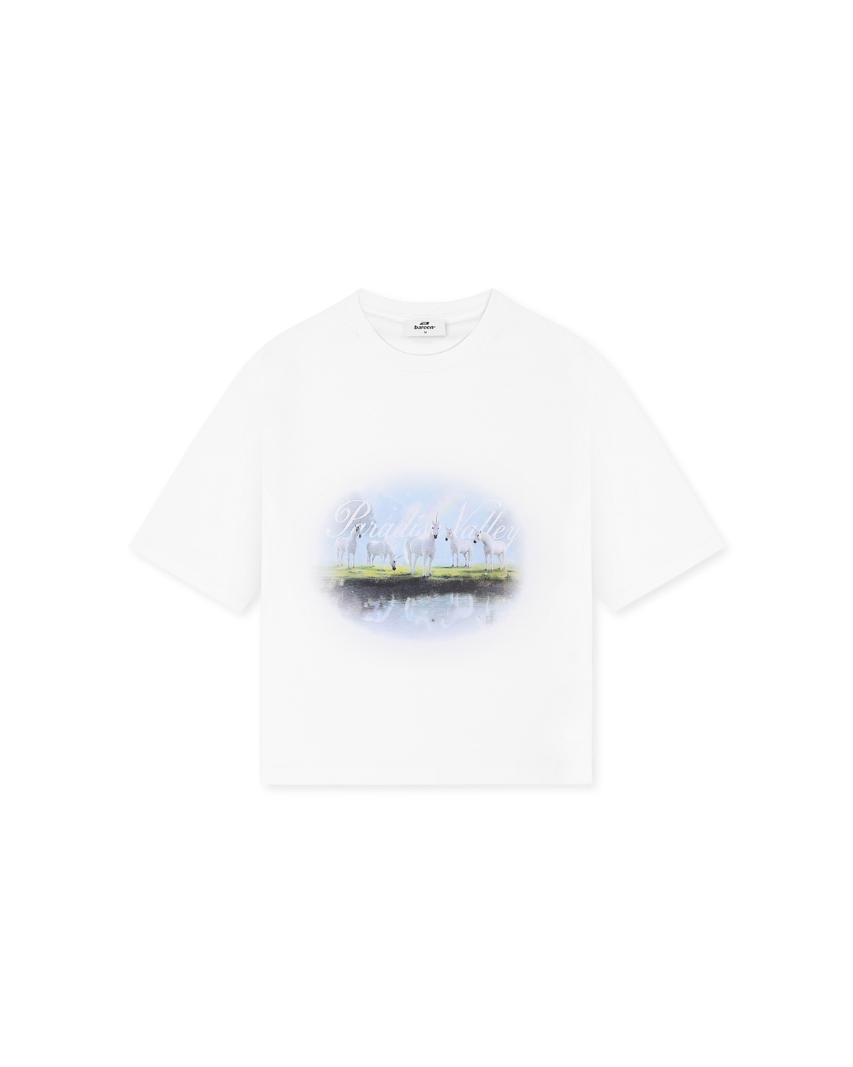 Bareen Paradise Valley Oversizen Box Fit White
