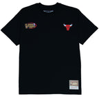 Mitchell And Ness Face Boxy Tee Dennis Rodman Chicago Bulls -Black