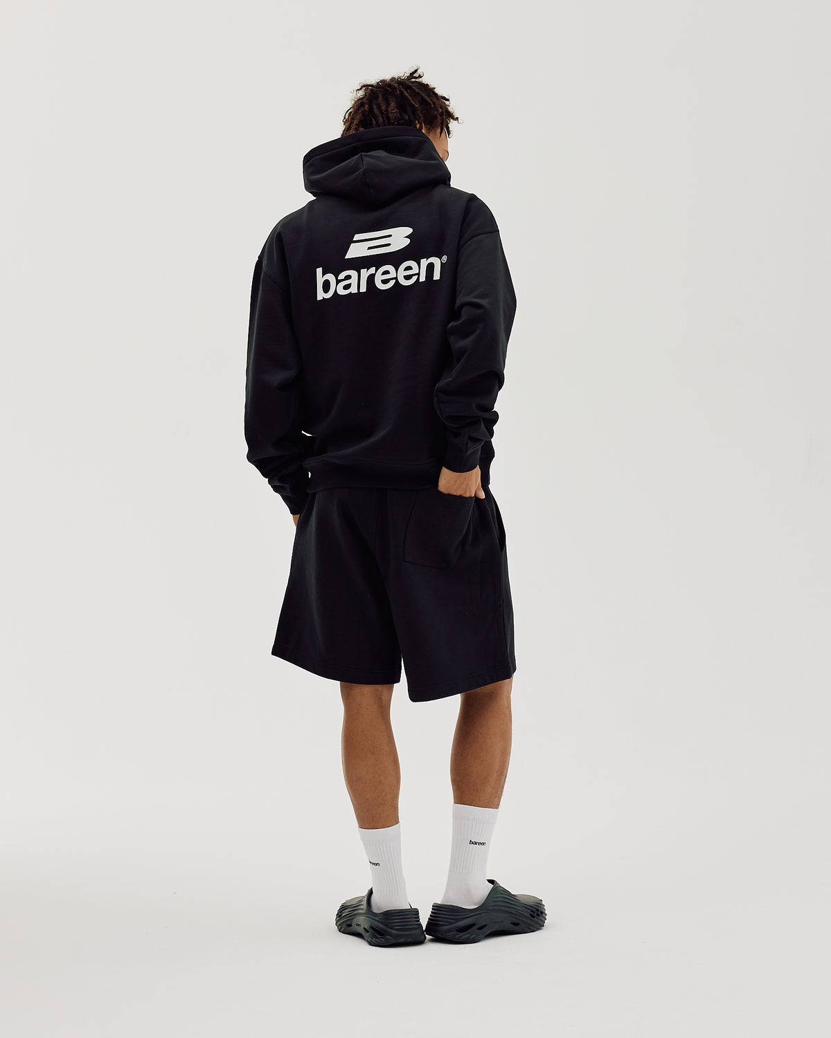Bareen Sweat Shorts Logo Black