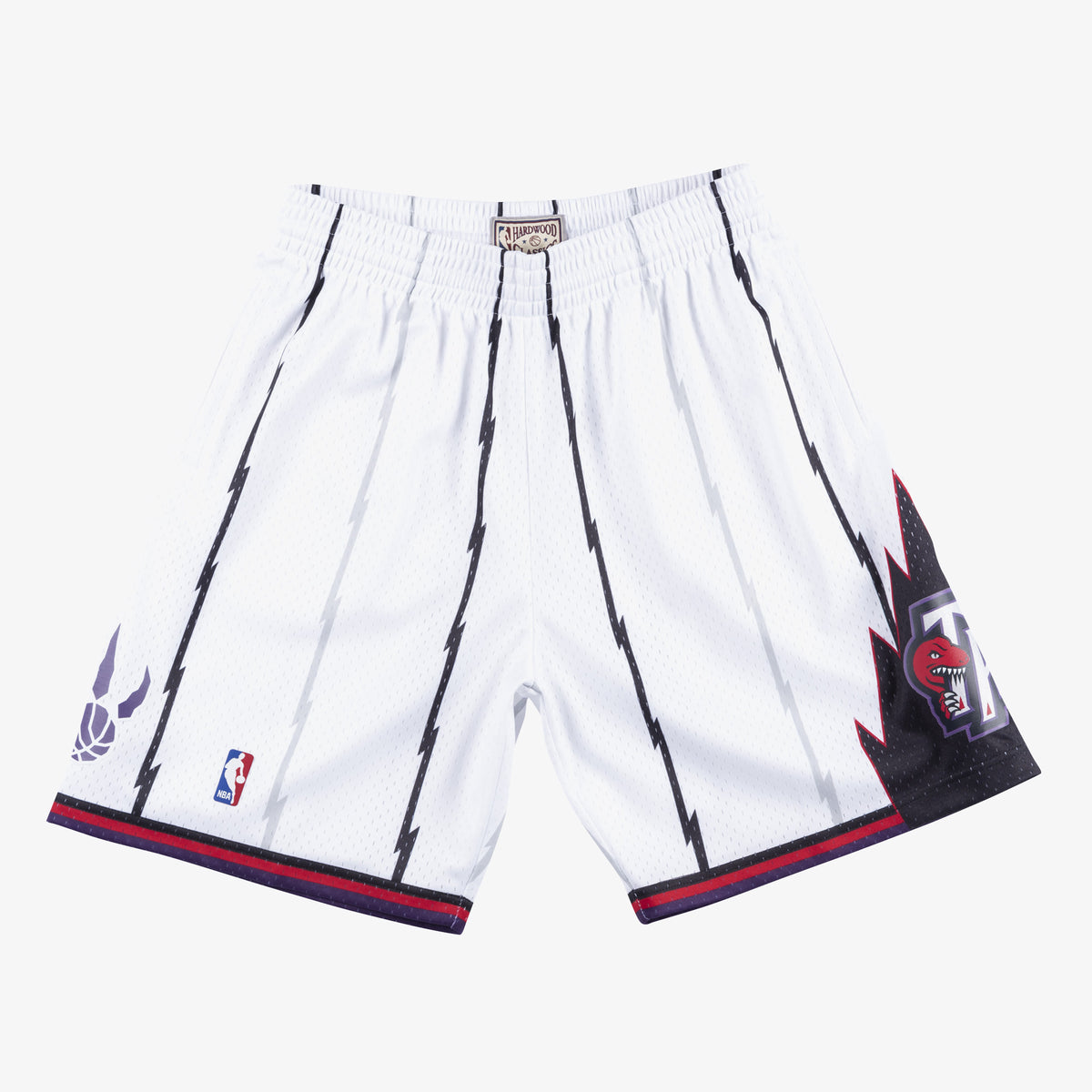 Mitchell And Ness Swingman Shorts - Toronto Raptors  White
